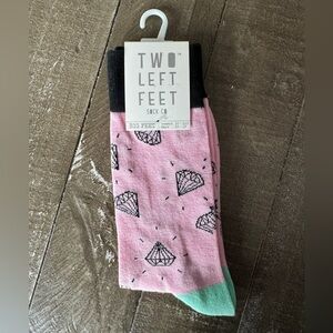 TWO‎ LEFT FEET NWT Diamonds Are Forever Big Feet W 10-12.5 M 8.5-13